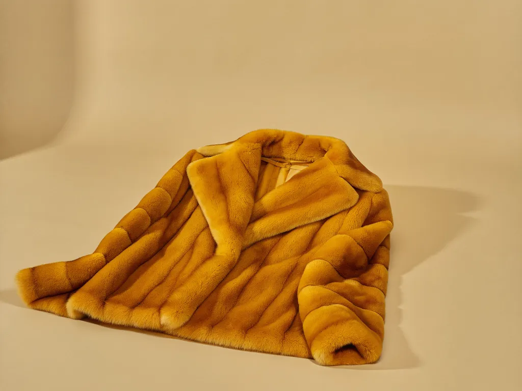 Шуба из соболя, длина 105 см
